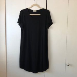 Wilfred Free Black T-Shirt Dress